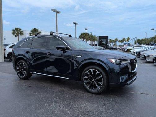 Deep Crystal Blue Mica 2024 Mazda CX-90 3.3 Turbo S Premium