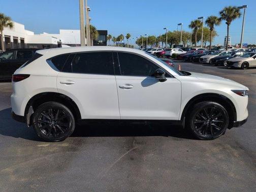 Rhodium White Metallic 2024 Mazda CX-5 Carbon Edition