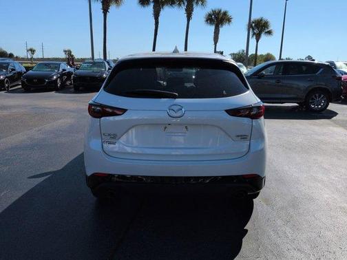 Rhodium White Metallic 2024 Mazda CX-5 Carbon Edition