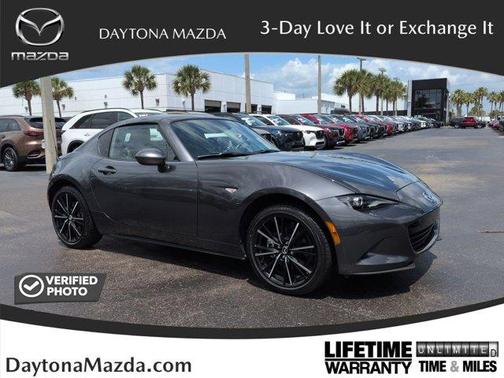 Machine Gray Metallic 2024 Mazda MX-5 Miata Grand Touring