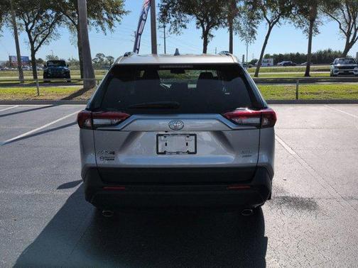 Silver Sky Metallic 2021 Toyota RAV4 XLE