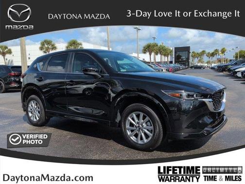 Jet Black Mica 2024 Mazda CX-5 Preferred