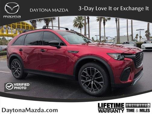 Soul Red Crystal Metallic 2025 Mazda CX-70 CX-70