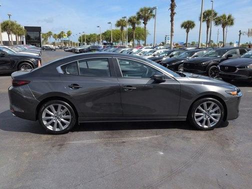 Machine Gray Metallic 2026 Mazda Mazda3 FWD w/Preferred Package