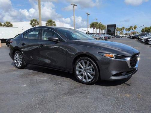 Machine Gray Metallic 2026 Mazda Mazda3 FWD w/Preferred Package