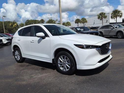 Rhodium White Metallic 2024 Mazda CX-5 2.5 S Select Package