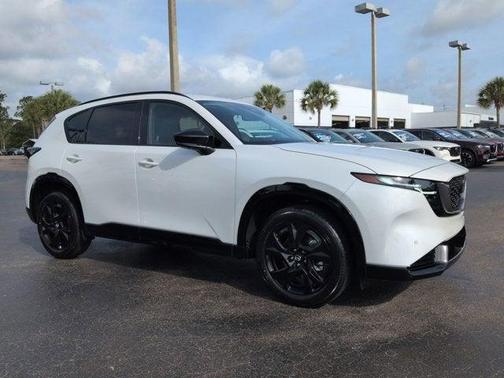 Rhodium White Metallic 2026 Mazda CX-5 Premium Plus