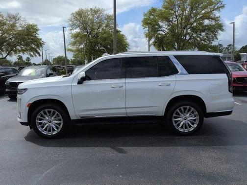 Crystal White Tri-Coat 2022 Cadillac Escalade Premium Luxury