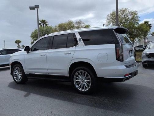 Crystal White Tri-Coat 2022 Cadillac Escalade Premium Luxury