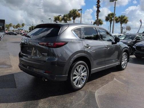 Machine Gray Metallic 2022 Mazda CX-5 2.5 Turbo Signature