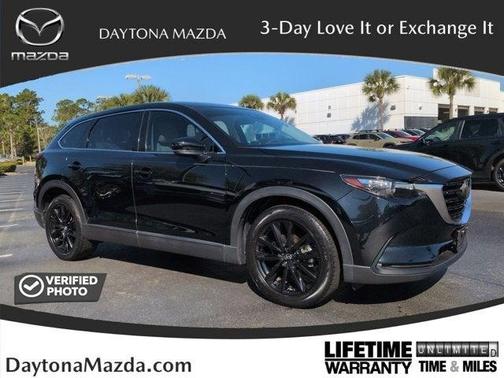 Jet Black Mica 2023 Mazda CX-9 Touring Plus