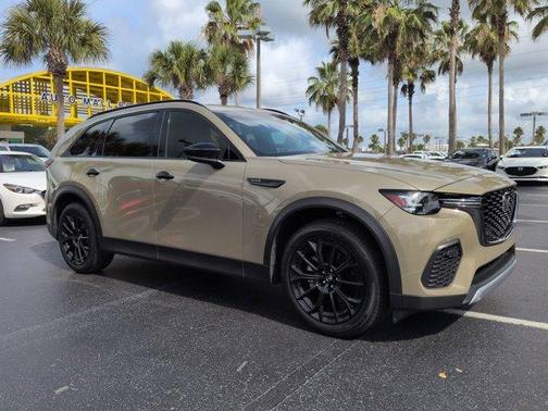 Zircon Sand Metallic 2025 Mazda CX-70 CX-70
