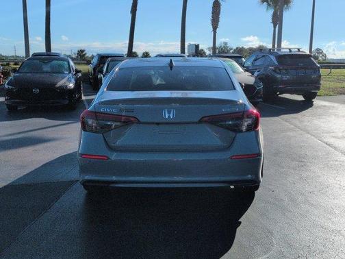 Sonic Gray Pearl 2024 Honda Civic Touring