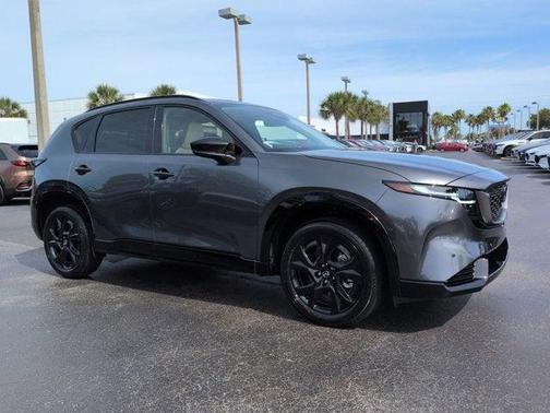 Machine Gray Metallic 2026 Mazda CX-5 Premium Plus