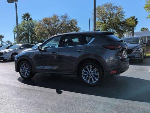 Machine Gray Metallic 2021 Mazda CX-5 Grand Touring