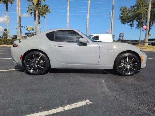 Aero Gray 2025 Mazda MX-5 Miata RF Grand Touring