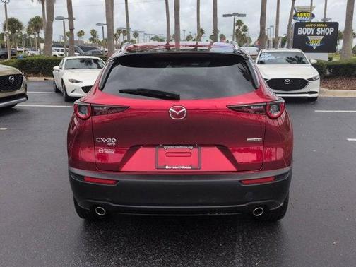 Soul Red Crystal Metallic 2025 Mazda CX-30 Select