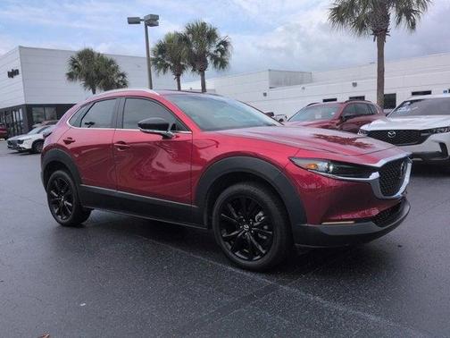 Soul Red Crystal Metallic 2025 Mazda CX-30 Select