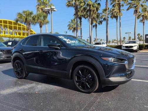 Deep Crystal Blue Mica 2025 Mazda CX-30 Select