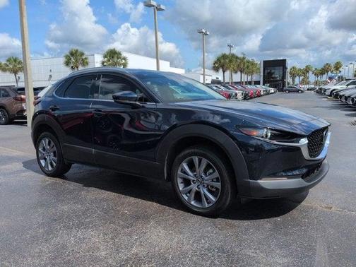 Deep Crystal Blue Mica 2024 Mazda CX-30 Premium Package