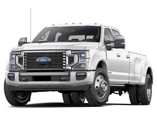 White Metallic 2022 Ford F-450 Platinum