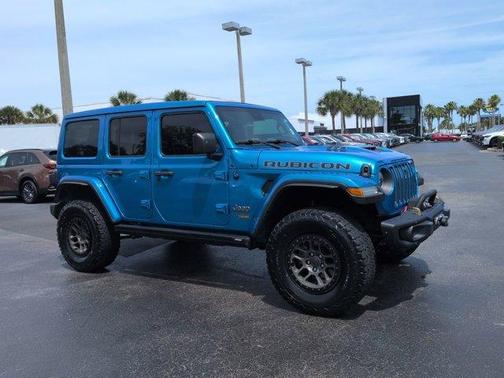 Hydro Blue Pearlcoat 2023 Jeep Wrangler Rubicon 392