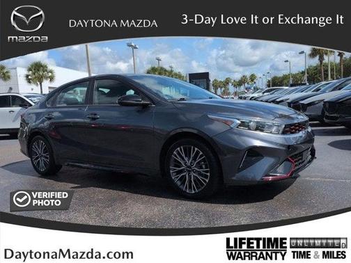 Gravity Gray 2022 Kia Forte GT-Line