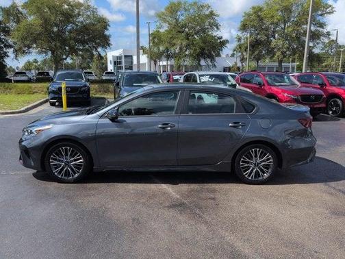 Gravity Gray 2022 Kia Forte GT-Line