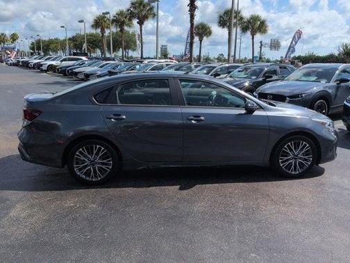 Gravity Gray 2022 Kia Forte GT-Line