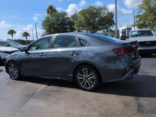Gravity Gray 2022 Kia Forte GT-Line