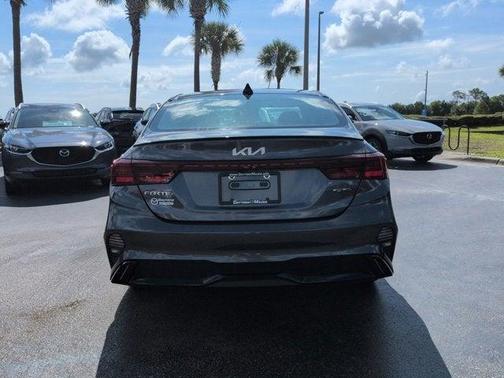 Gravity Gray 2022 Kia Forte GT-Line