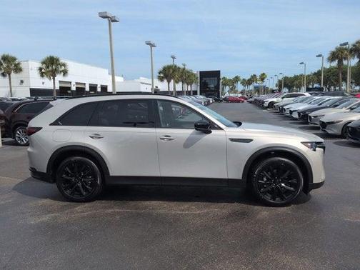Platinum Quartz Metallic 2026 Mazda CX-90 PHEV Premium Sport