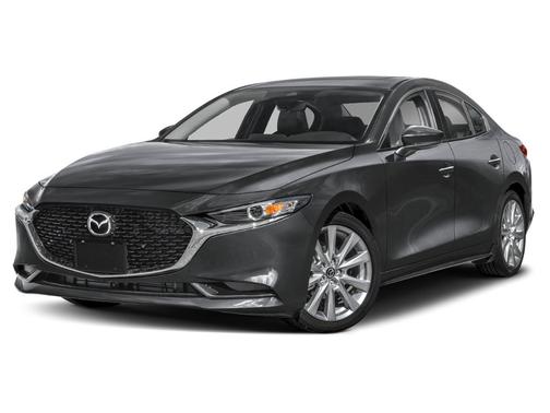 Machine Gray Metallic 2026 Mazda Mazda3 FWD w/Preferred Package