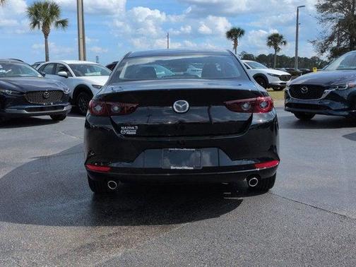 Jet Black Mica 2026 Mazda Mazda3 FWD w/Preferred Package