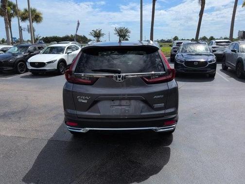 Modern Steel Metallic 2021 Honda CR-V Hybrid Touring