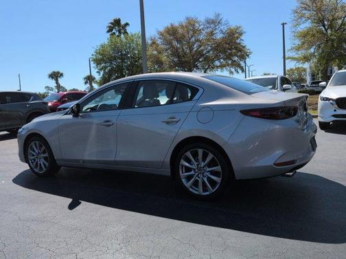 Platinum Quartz Metallic 2026 Mazda Mazda3 FWD w/Preferred Package