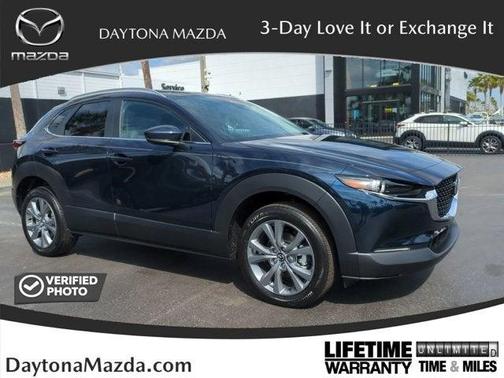 Deep Crystal Blue Mica 2026 Mazda CX-30 Preferred