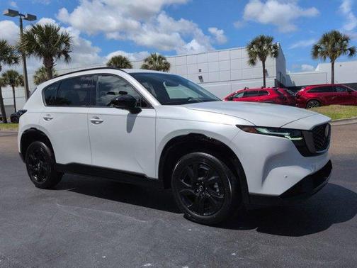 Rhodium White Metallic 2026 Mazda CX-5 Premium Plus