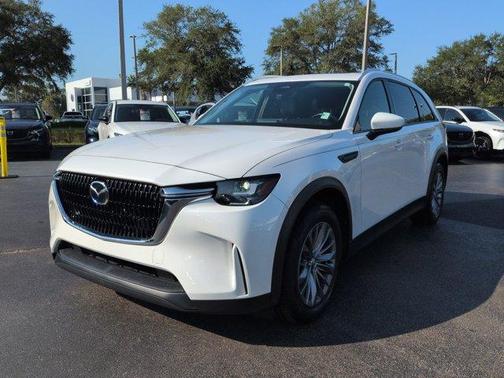 Rhodium White Metallic 2024 Mazda CX-90 Preferred