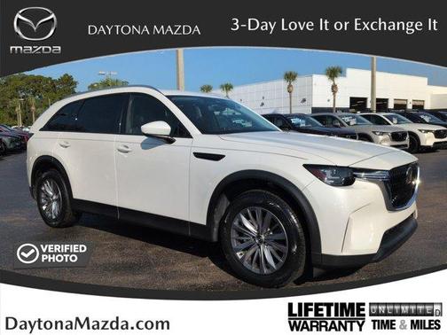 Rhodium White Metallic 2024 Mazda CX-90 Preferred