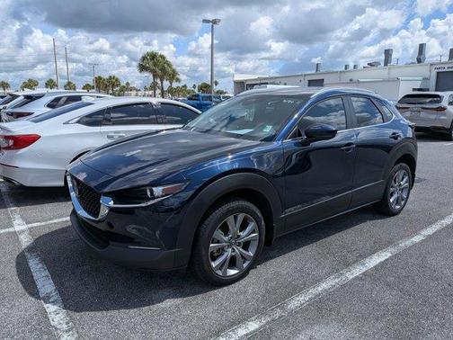 Deep Crystal Blue Mica 2022 Mazda CX-30 2.5 S Preferred Package