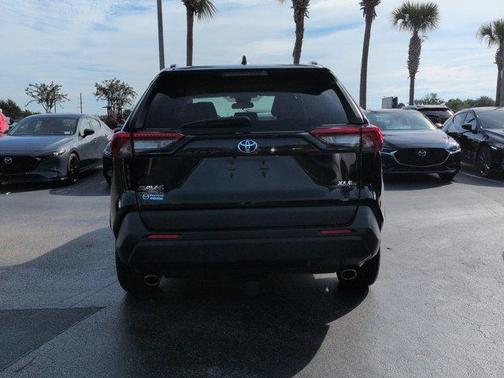 Midnight Black Metallic 2021 Toyota RAV4 XLE Premium