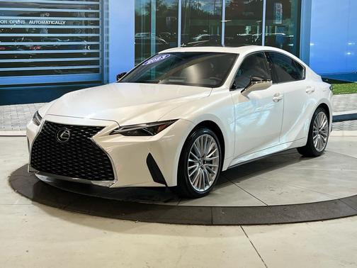 Eminent White Pearl 2023 Lexus IS 300 Base
