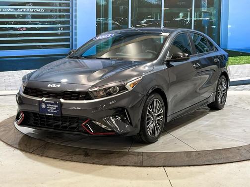 Gravity Gray 2023 Kia Forte GT-Line