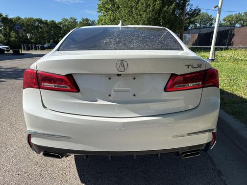 Platinum White Pearl 2020 Acura TLX Technology