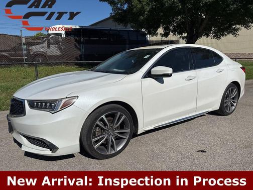 Platinum White Pearl 2020 Acura TLX Technology