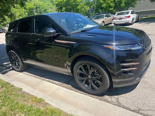 Santorini Black Metallic 2022 Land Rover Range Rover Evoque R-Dynamic S