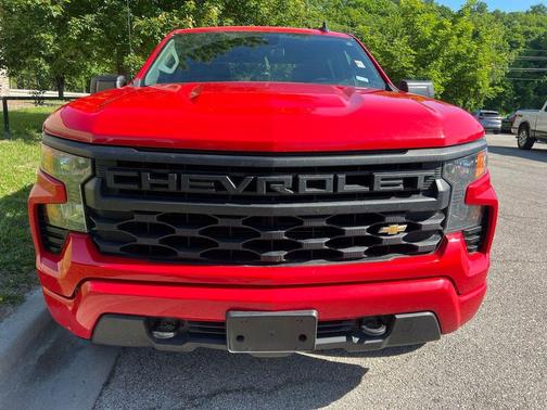 Red Hot 2022 Chevrolet Silverado 1500 Custom