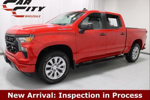 Red Hot 2022 Chevrolet Silverado 1500 Custom