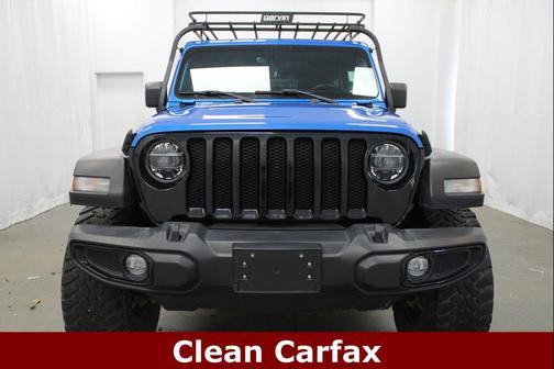 Hydro Blue Pearlcoat 2021 Jeep Wrangler Willys